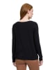 Betty Barclay Longsleeve in Schwarz/ Beige/ Camel