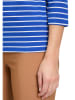 Betty Barclay Longsleeve in Blau/ Weiß