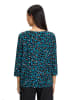 Betty Barclay Sweatshirt turquoise/zwart