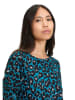 Betty Barclay Sweatshirt turquoise/zwart