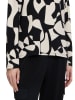 Betty Barclay Sweatshirt in Schwarz/ Creme
