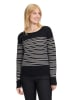 Betty Barclay Sweter w kolorze czarno-kremowym