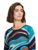 Betty Barclay Trui turquoise/blauw/lichtbruin