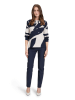 Betty Barclay Pullover in Creme/ Dunkelblau