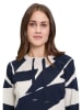 Betty Barclay Trui crème/donkerblauw