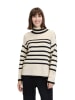 Betty Barclay Pullover in Creme/ Schwarz