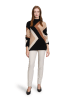 Betty Barclay Trui zwart/beige/lichtbruin