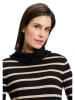 Betty Barclay Pullover in Schwarz/ Beige