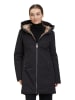 Betty Barclay Wintermantel zwart/kaki
