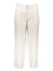 Oui Spodnie w kolorze kremowym