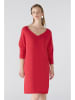 Oui Strickkleid in Rot