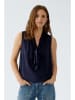 Oui Blousetop donkerblauw