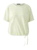 Oui Koszulka w kolorze zielono-białym
