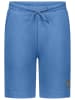 Salt and Pepper Sweatshorts in Blau