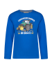 Salt and Pepper Longsleeve "Tractor" in Blau