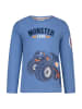 Salt and Pepper Longsleeve "Monster cars" in Blau