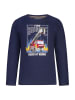 Salt and Pepper Longsleeve "Fire brigade" donkerblauw