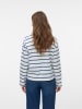 Vero Moda Longsleeve wit/blauw