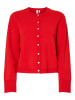 YAS Kardigan "Yas" w kolorze czerwonym