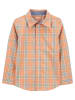 OshKosh Hemd in Orange/ Hellblau