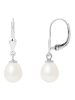 Pearl Addict Weißgold-Ohrringe mit Süßwasserzuchtperlen