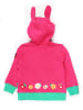 Toby Tiger Sweatjacke "Leaping Bunny" in Pink