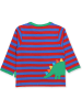 Toby Tiger Longsleeve in Blau/ Rot/ Grün