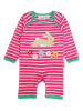 Toby Tiger Overall "Leaping Bunny" in Pink