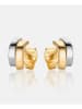 Revoni Gold/ Weißgold-Ohrstecker
