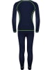 Trollkids 2tlg. Funktionswäsche-Set "Kids Merino Baselayer" in Dunkelblau