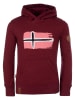 Trollkids Hoodies "Trondheim" bordeaux