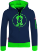 Trollkids Bluza "Sortland" w kolorze granatowo-zielonym