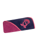 Trollkids Badhanddoek met capuchon "Sandefjord" paars/donkerblauw