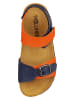 Trollkids Sandalen "Bergen" oranje/donkerblauw