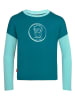 Trollkids Longsleeve "Preikestolen" turquoise