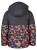 Trollkids Ski-/ Snowboardjacke "Hemsedal" in Schwarz/ Orange