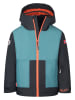 Trollkids Ski-/snowboardjas "Rauland" blauw/zwart