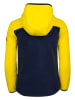 Trollkids Fleecejacke "Stavanger" in Gelb/ Dunkelblau