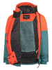 Trollkids Ski-/snowboardjas "Eikedalen" blauw/oranje