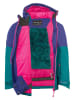 Trollkids Ski-/snowboardjas "Eikedalen" paars/petrol