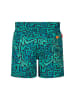 Trollkids Zwemshorts "Haukland" turquoise/zwart