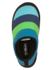 Trollkids Pantoffels "Hut Mule XT" blauw/groen