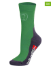 Trollkids 2er-Set: Trekkingsocken "Mid Cut Socks II"  in Grün
