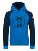 Trollkids Hoodie "Stavanger" blauw/donkerblauw
