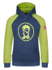 Trollkids Bluza "Alesund" w kolorze granatowo-zielonym