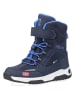 Trollkids Winterboots "Lofoten XT" in Dunkelblau/ Hellblau