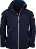 Trollkids Softshelljacke "Kvalvika" in Dunkelblau