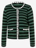 More & More Cardigan in Grün/ Schwarz
