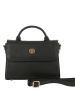 CXL by Christian Lacroix Leder-Henkeltasche "Luna" in Schwarz - (B)24 x (H)24 x (T)9,5 cm