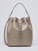 CXL by Christian Lacroix Leren schoudertas "Champs Elysé" beige - (B)25 x (H)28 x (D)15 cm